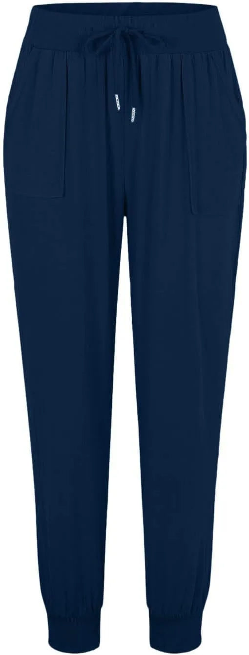 2025 Linen Pants for Women, Plus Size Trendy Solid Color Spring Summer Gauze Casual Elastic Waist Comfy Soft Trousers