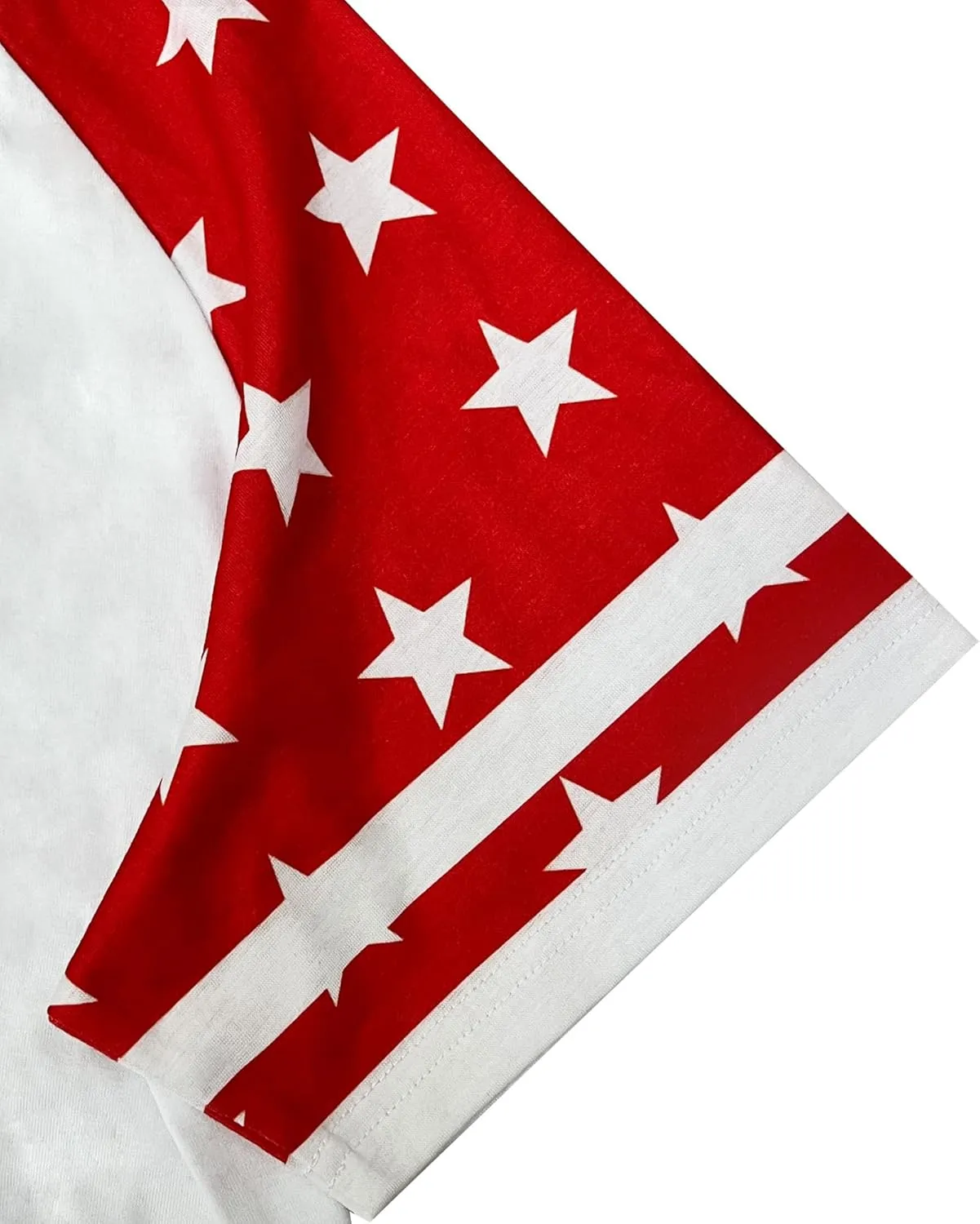 4th of July Shirts Women Plus Size:USA Color-Blocking Short-Sleeve American Flag Crew Neck Graphic T-Shirt