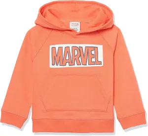 Amazon Essentials Disney | Marvel | Star Wars | Frozen | Princess Girls and Toddlers' Fleece Pullover Hoodie Sweatshirt