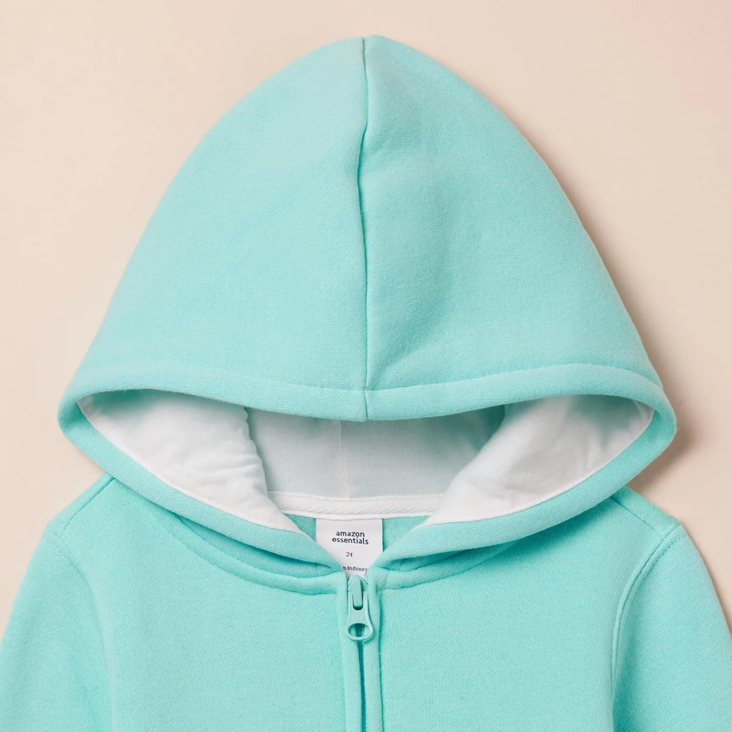 Amazon Essentials Girls and Toddlers' Fleece Zip-Up Hoodie Sweatshirt