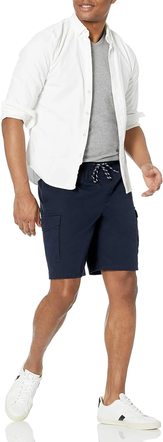 Amazon Essentials Men's 9" Elastic Waist Cargo Short
