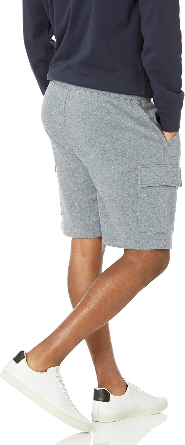 Amazon Essentials Men's Fleece Cargo Short