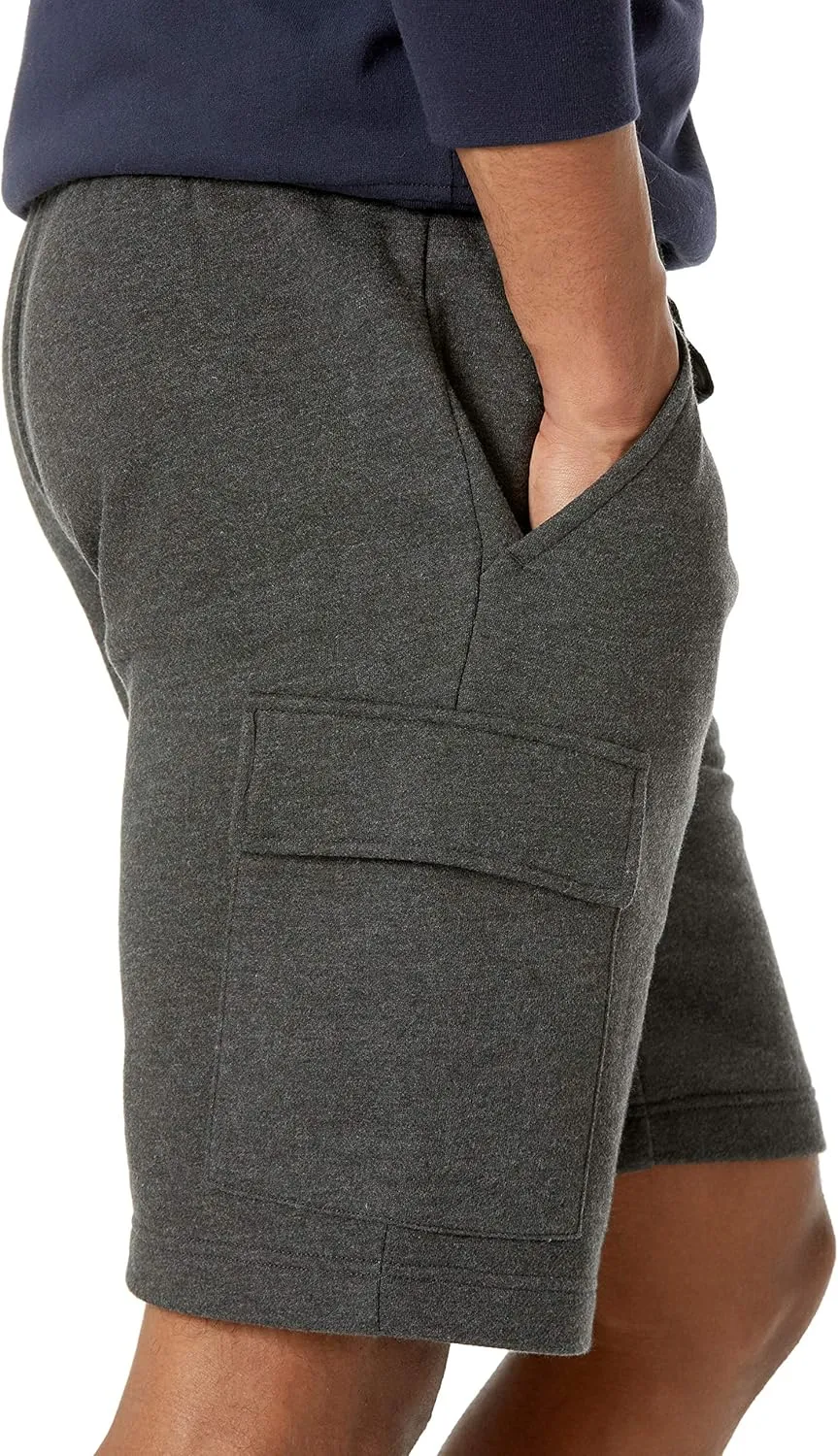 Amazon Essentials Men's Fleece Cargo Short