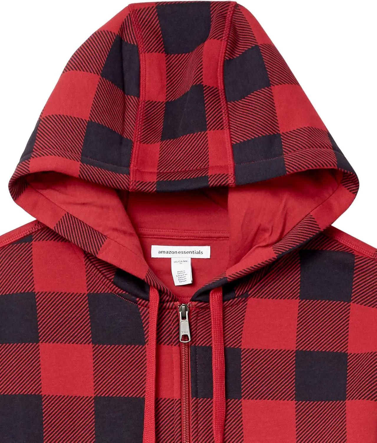 Amazon Essentials Men's Full-Zip Fleece Hoodie (Available in Big & Tall)