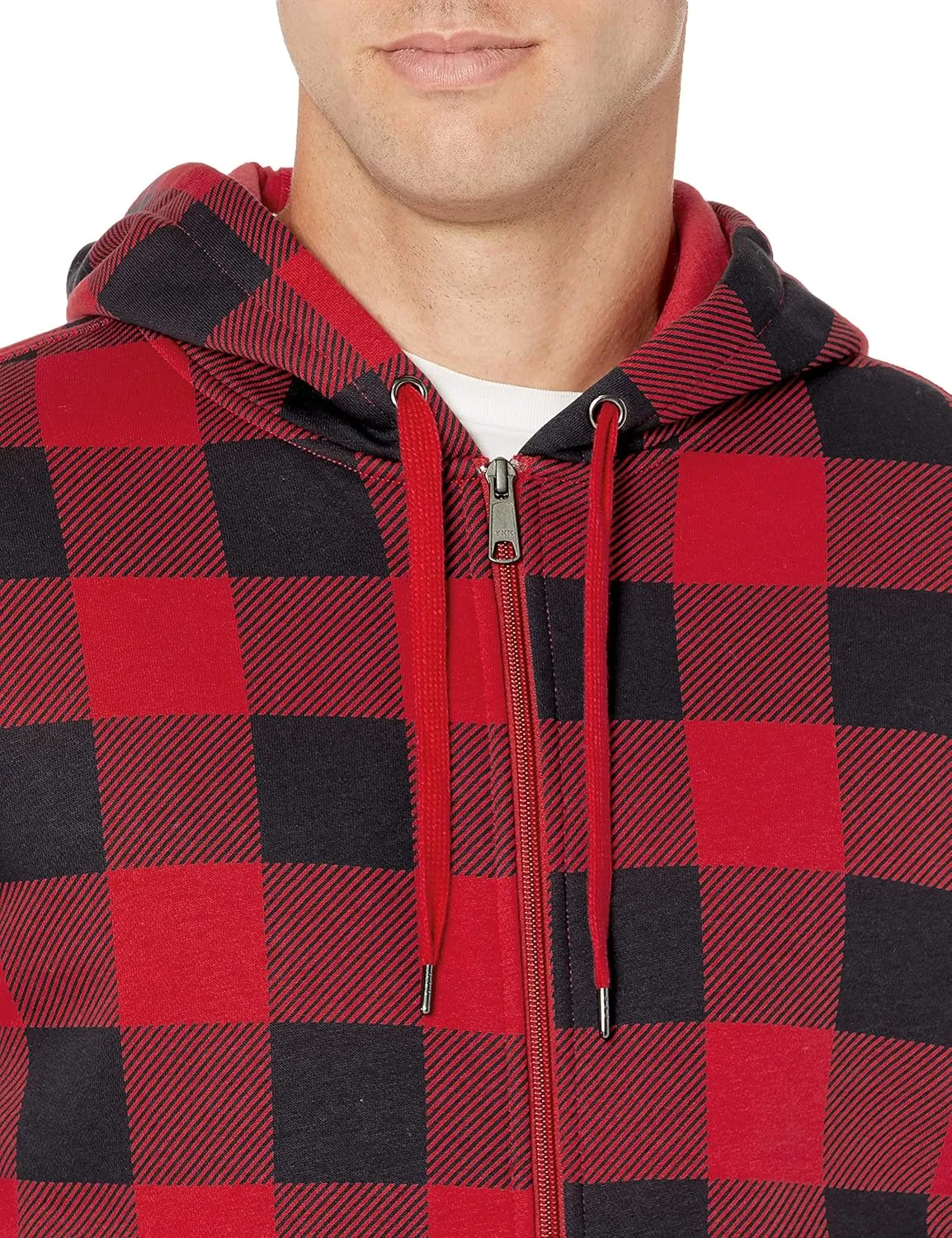 Amazon Essentials Men's Full-Zip Fleece Hoodie (Available in Big & Tall)