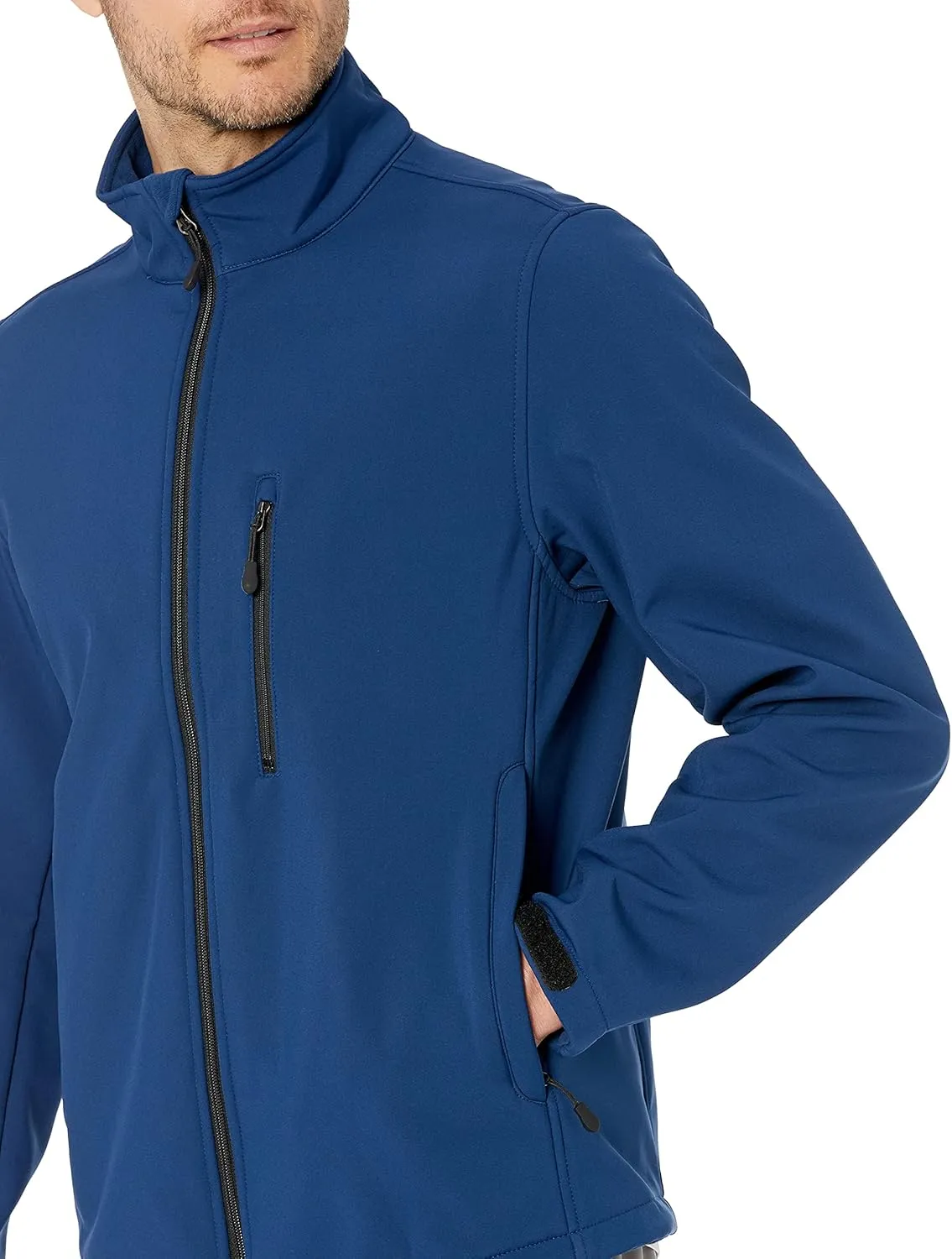 Amazon Essentials Men's Water-Resistant Softshell Jacket