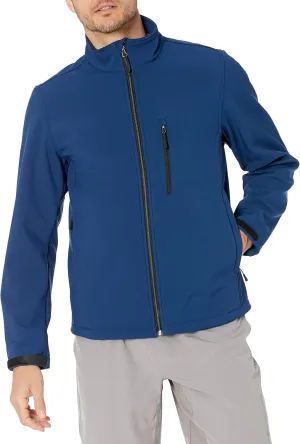 Amazon Essentials Men's Water-Resistant Softshell Jacket