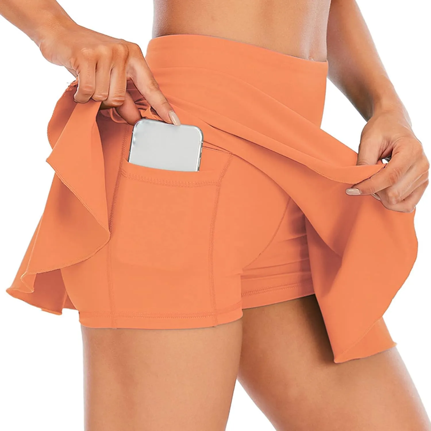 Athletic Skirts Women Mini Short Shorts Workout Gym Sports Running Skirt Trending Smooth Flowy Tennis Skirt