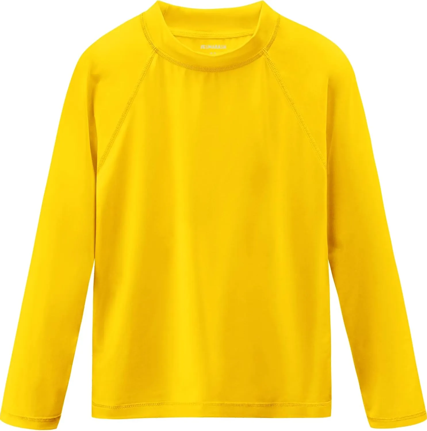 Boys Rash Guard Swim Shirts Long Sleeve UPF 50  Swimwear Youth Kids Sun Protection SPF Water Surfing Shirts Quick Dry