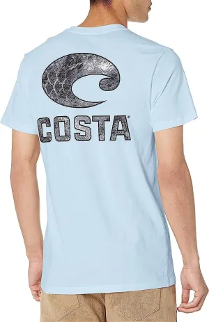 Costa Del Mar Men's Mossy Oak Coastal Short Sleeve Crewneck T-Shirt