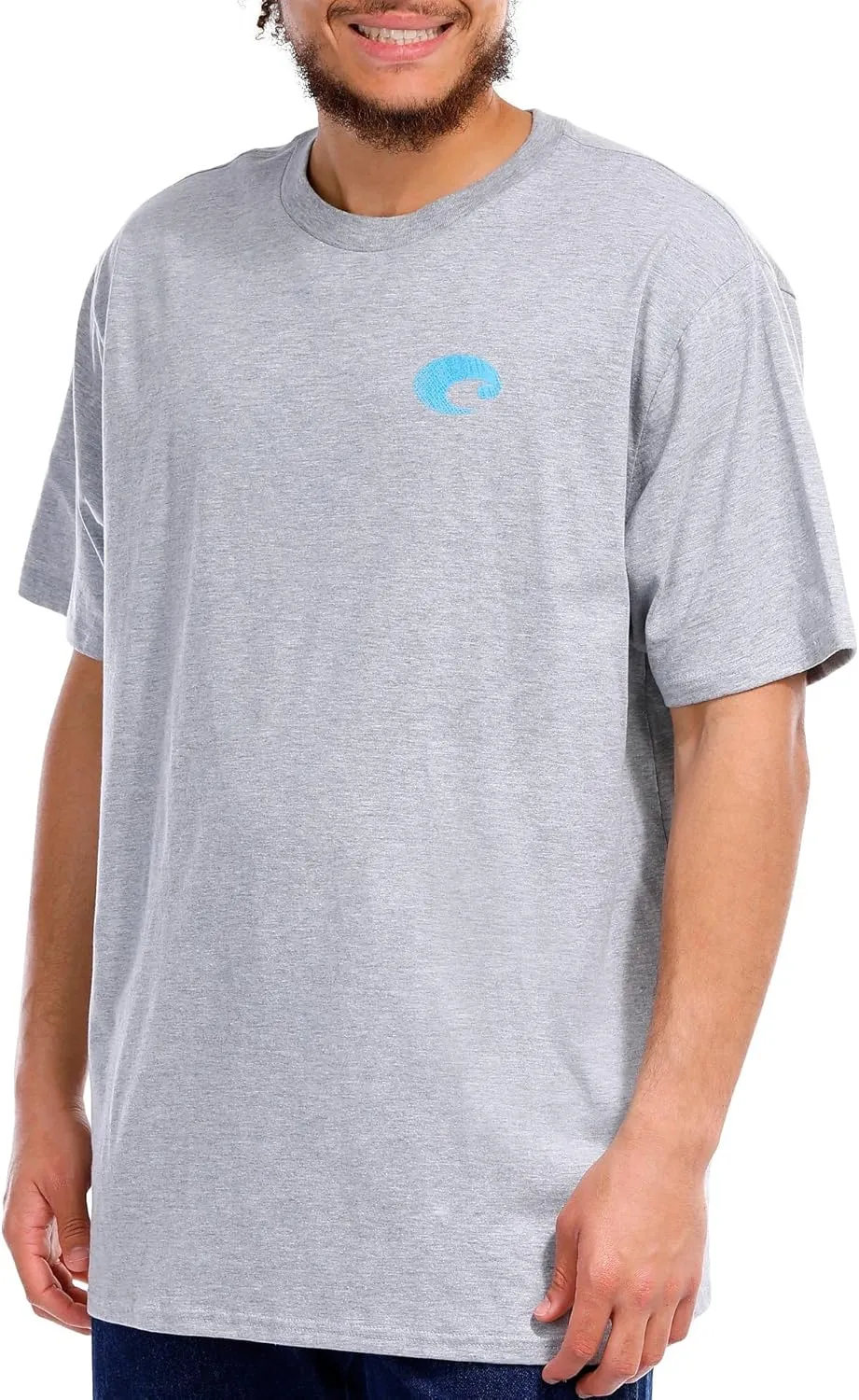 Costa Del Mar Men's Mossy Oak Coastal Short Sleeve Crewneck T-Shirt
