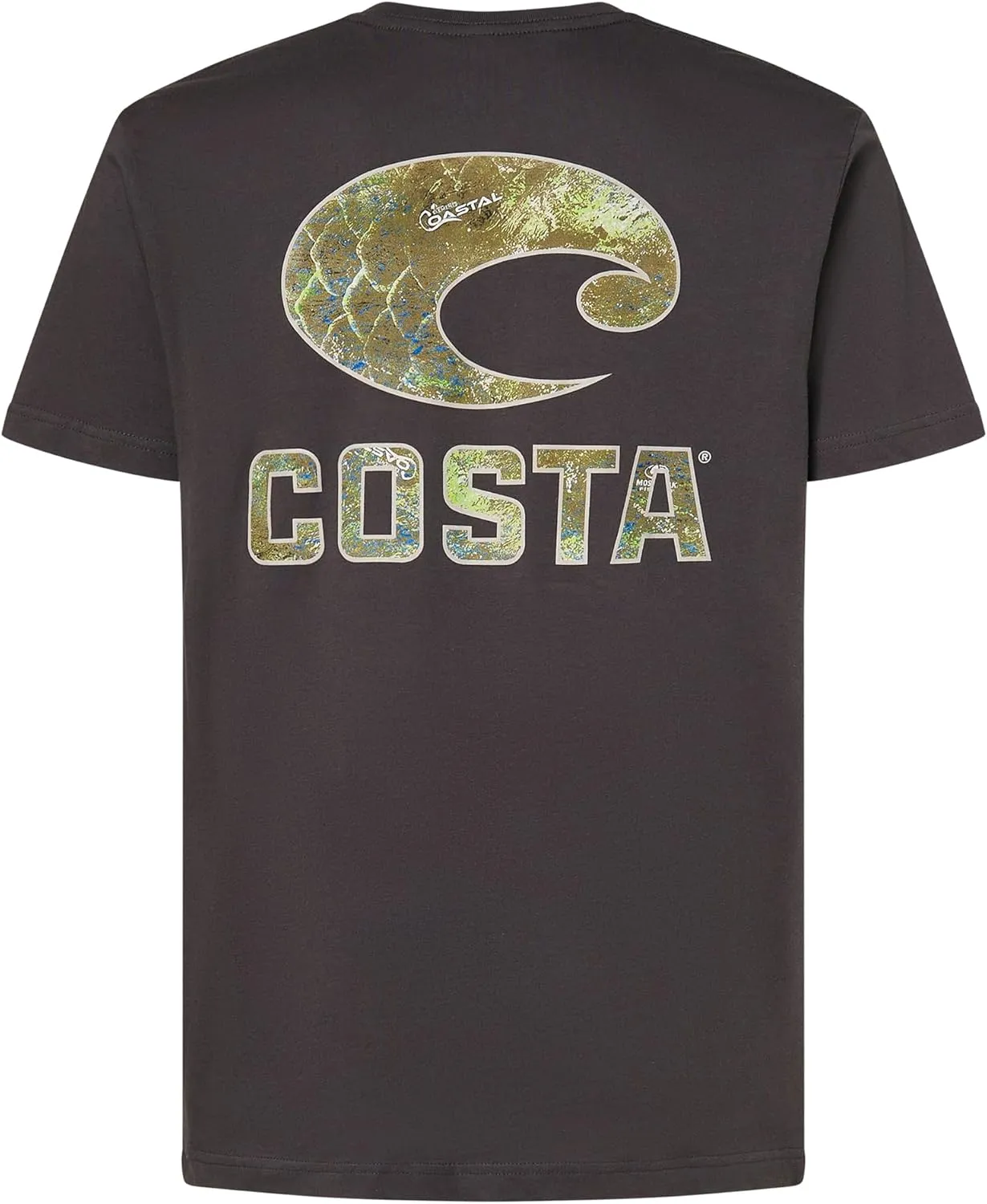 Costa Del Mar Men's Mossy Oak Coastal Short Sleeve Crewneck T-Shirt