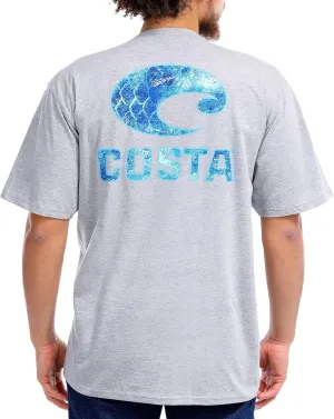 Costa Del Mar Men's Mossy Oak Coastal Short Sleeve Crewneck T-Shirt