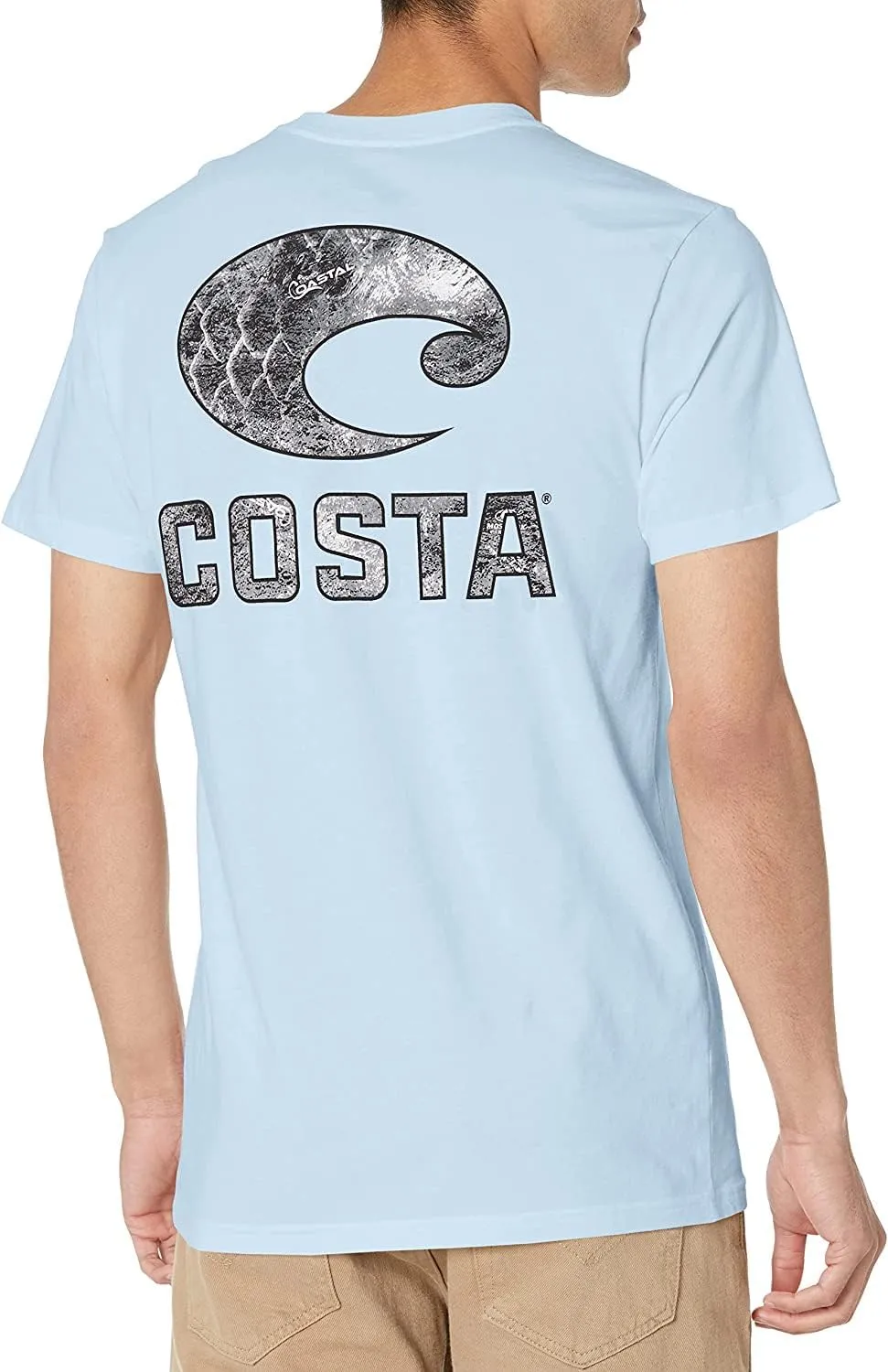 Costa Del Mar Men's Mossy Oak Coastal Short Sleeve Crewneck T-Shirt