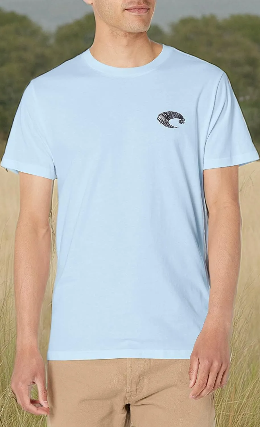 Costa Del Mar Men's Mossy Oak Coastal Short Sleeve Crewneck T-Shirt