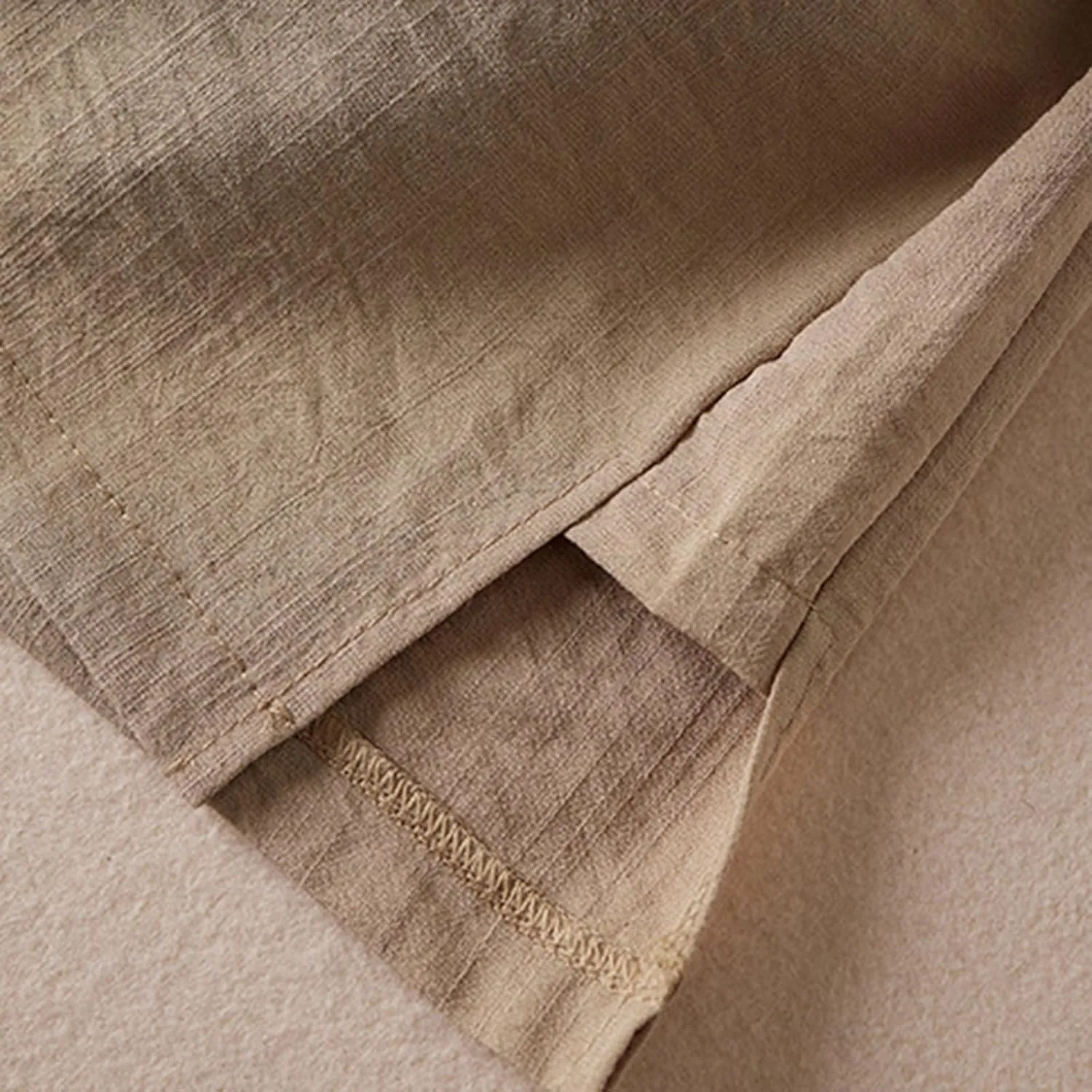 Cotton Linen Wide Leg Pants for Women Stylish Irregular Hem Wide Leg Palazzo Trousers Casual Elastic Waist Slacks