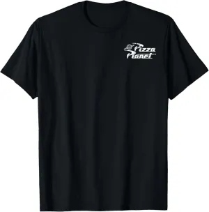 Disney Pixar Toy Story Pizza Planet Left Chest Logo T-Shirt