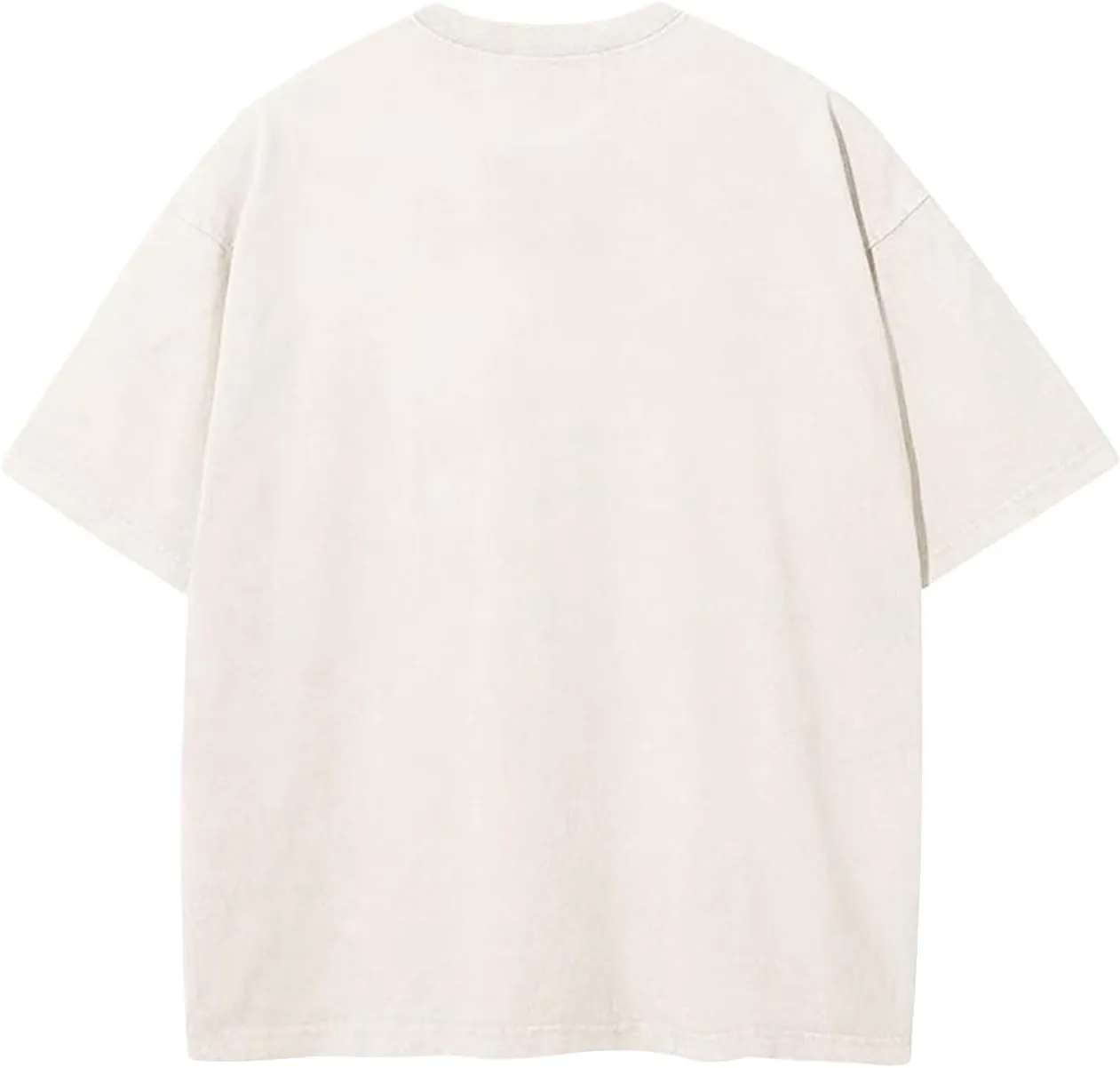 DONCARE Cotton Crew Neck Cross Jesus Western Style Unisex Summer Casual Short Sleeve