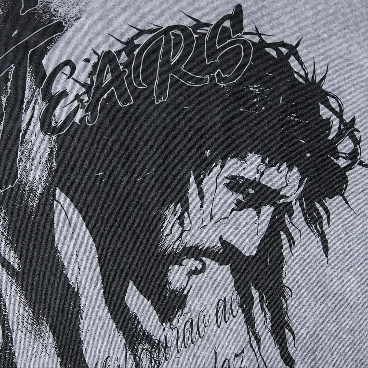 DONCARE Cotton Crew Neck Cross Jesus Western Style Unisex Summer Casual Short Sleeve