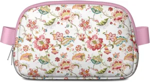 Fanny Pack for Women,Mini Waterproof Floral theme Belt Bag,Fashionable Crossbody,Cute Everywhere Belt Bags Fanny Pack for Hiking,Travel.