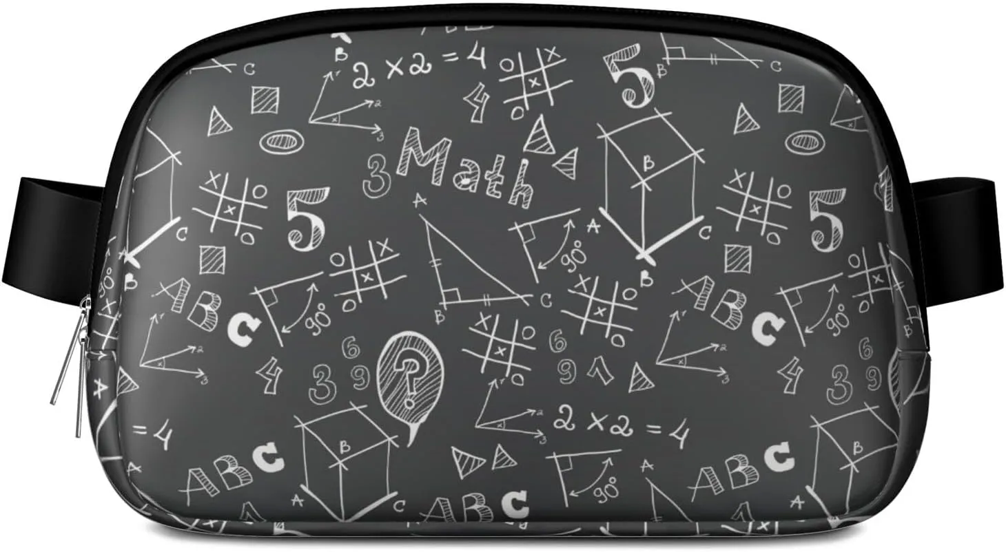 Fanny Pack for Women,Mini Waterproof Science theme Belt Bag,Fashionable Crossbody,Cute Everywhere Belt Bags Fanny Pack for Hiking,Travel.