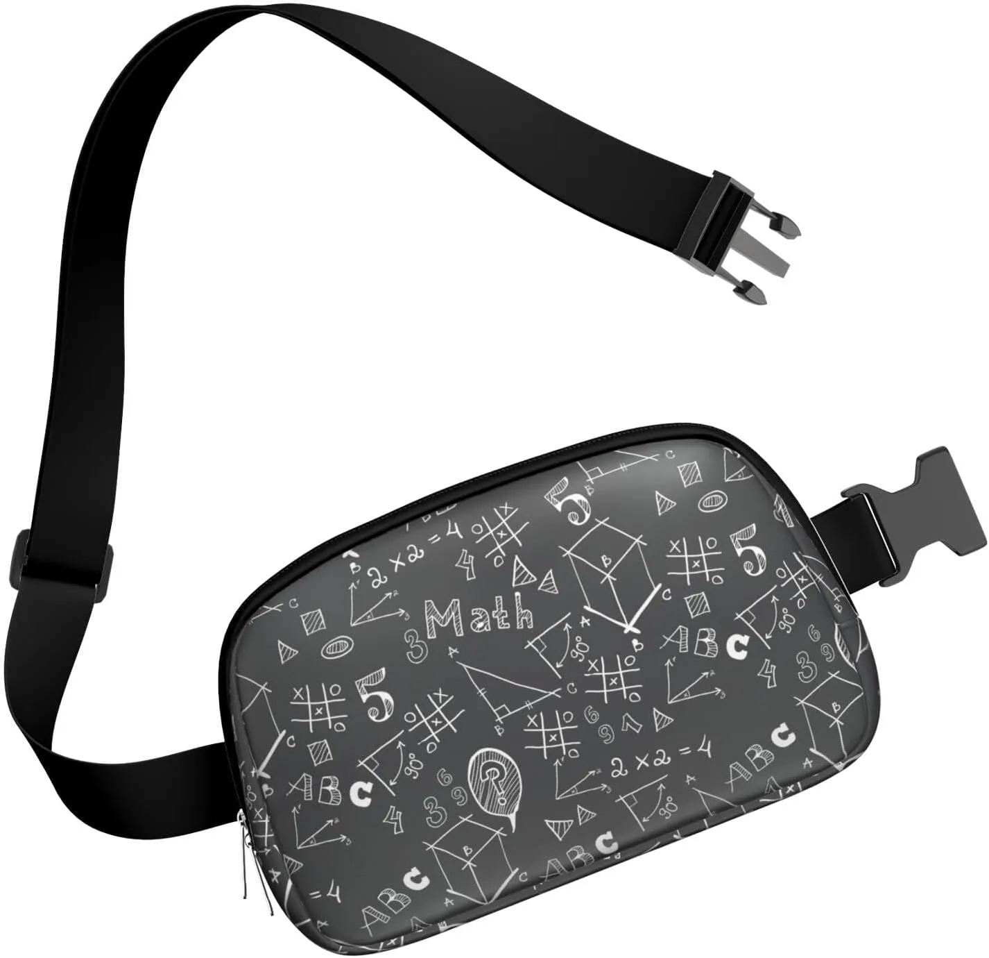 Fanny Pack for Women,Mini Waterproof Science theme Belt Bag,Fashionable Crossbody,Cute Everywhere Belt Bags Fanny Pack for Hiking,Travel.