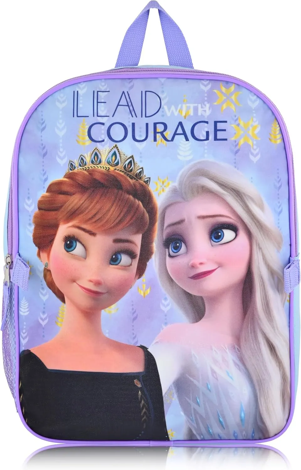 Fast Forward Disney Frozen Backpack With Lunch Box for Kids |Elsa and Anna Insulated Lunch Bag Lunch Box for Girls, Boys, Toddlers | Frozen Backpack for School and Reusable Lunchbox