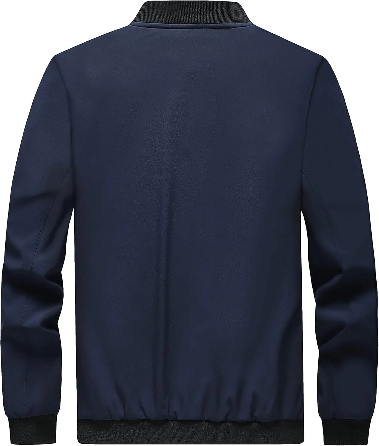 FoxQ Men's Bomber Jacket Lightweight, Slim Fit Sportswear Daily Casual Style with a Sporty Edge
