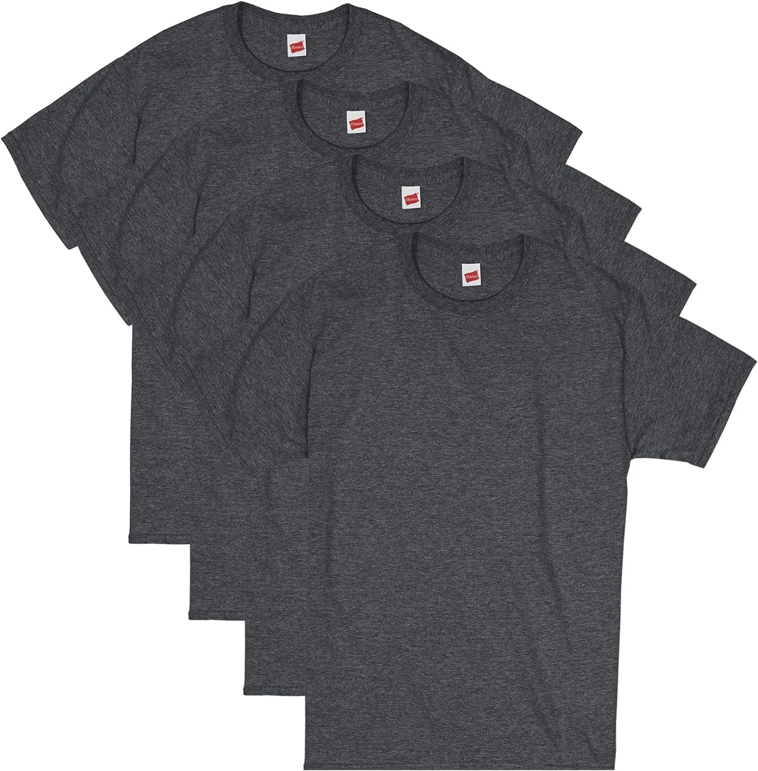 Hanes Men's Comfortsoft T-Shirt (Pack Of 4)