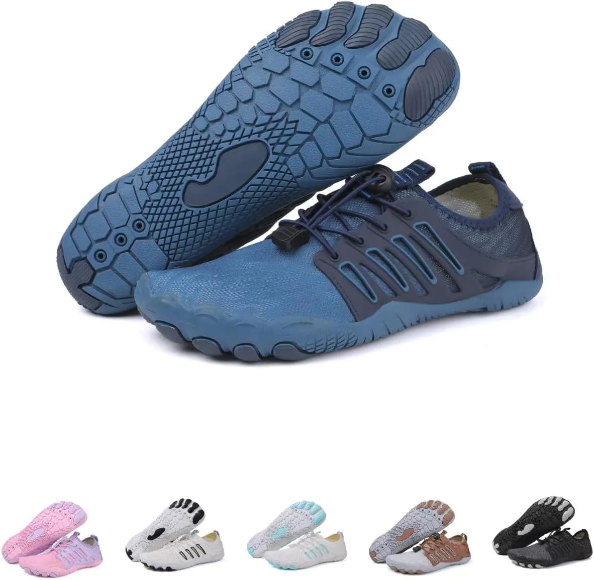 Hike Barefoot Shoes Women,2025 New Hiking Barefoot Shoes for Women Men , Breathable & Non-Slip Athletic Footwear, comfortable breathable zero-drop trail running shoes, Water Shoes Women Men quick-drying non-slip wide-toe box water shoes
