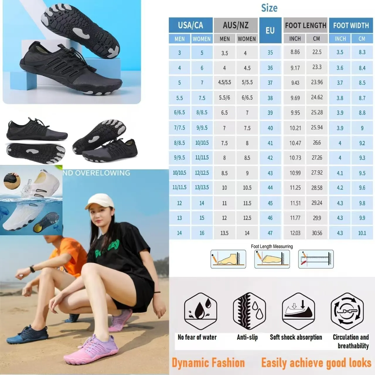 Hike Barefoot Shoes Women,2025 New Hiking Barefoot Shoes for Women Men , Breathable & Non-Slip Athletic Footwear, comfortable breathable zero-drop trail running shoes, Water Shoes Women Men quick-drying non-slip wide-toe box water shoes