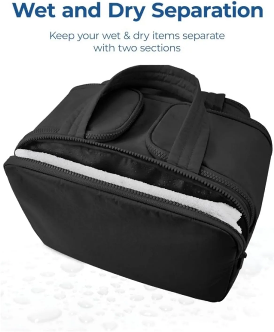 Humidity Travel Cosmetic Bag, Humidity Large Capacity Wide Open Travel Cosmetic Bag, 0.6lb Lightweight, for Womentraveling, EssentialsToiletries (Pink)