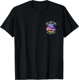 Joe's Surf Vintage Sunset Logo Graphic T-Shirt