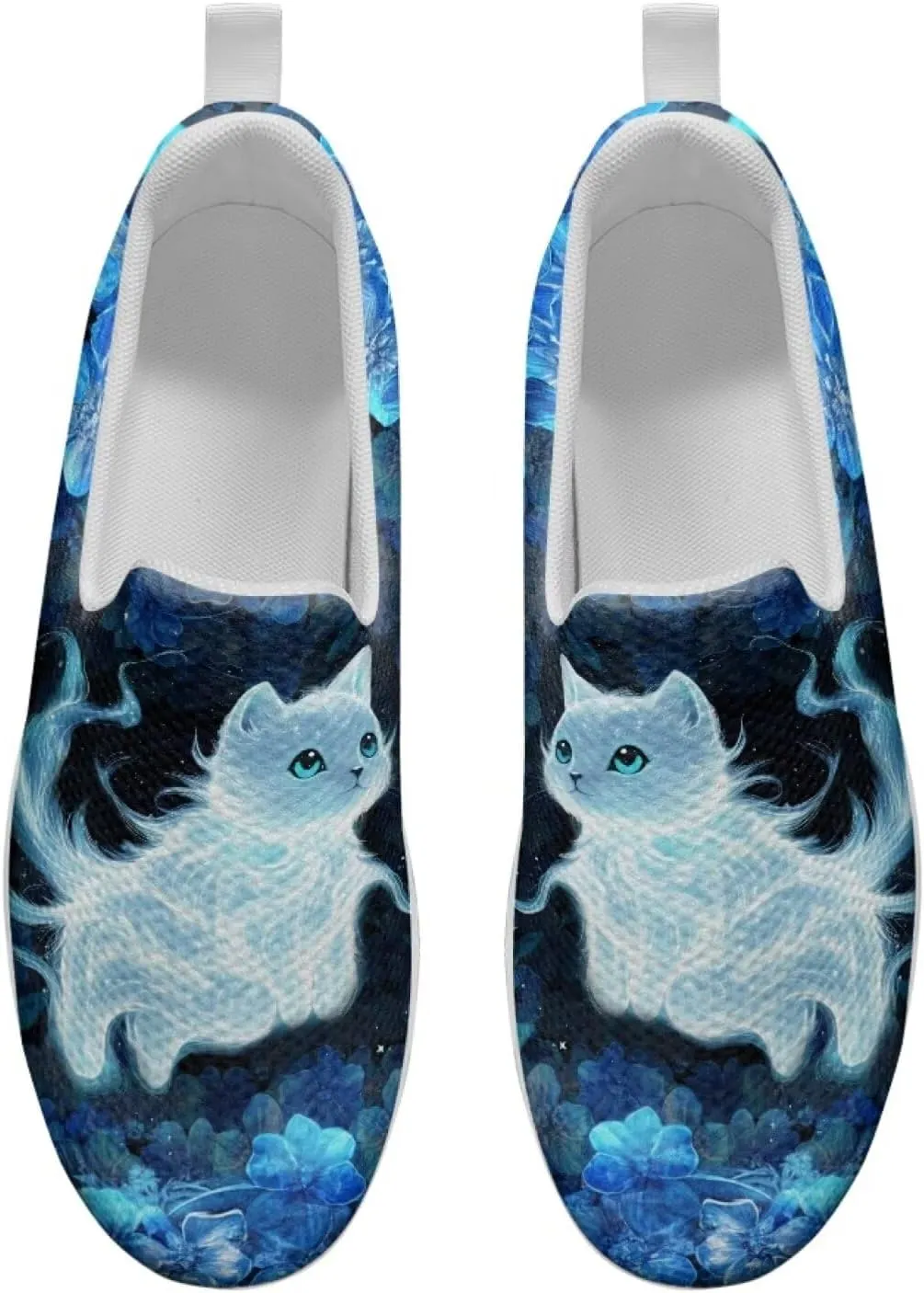 JoyLamoria Animal Design Womens Shoes Comfort Wedge Workout Platform Fashion Slip Resistant Orthotic Casual Tennis Work Daily Wear