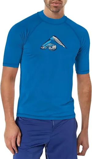 Kanu Surf Mercury Rashguard for Men UPF 50  Sun Protection Swim Shirts Rash Guard for Men