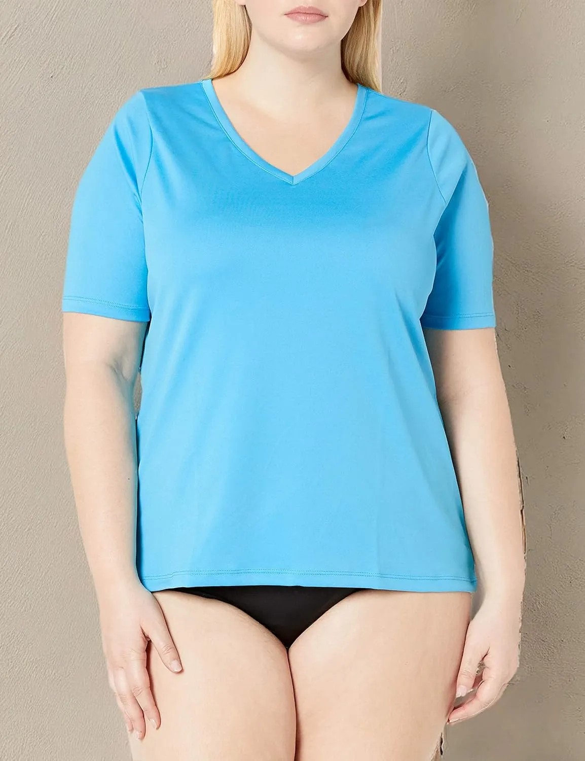 Kanu Surf Women's UPF 50 Short Sleeved Active Swim Shirt Rashguard & Workout Top (Regular & Extended/Big Sizes)