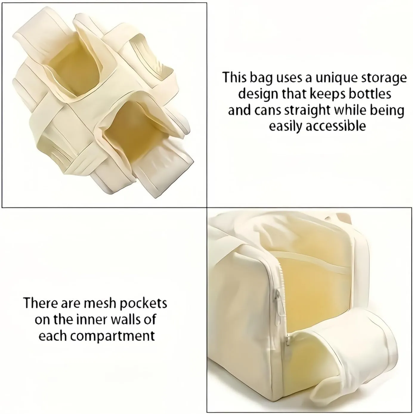 Large Capacity Wide-Open Travel Cosmetic Bag, Lightweight Toiletry Organizer for Traveling, Wide-Opening Proof Organizer for Women, for Traveling, Shower & Toiletries (White)