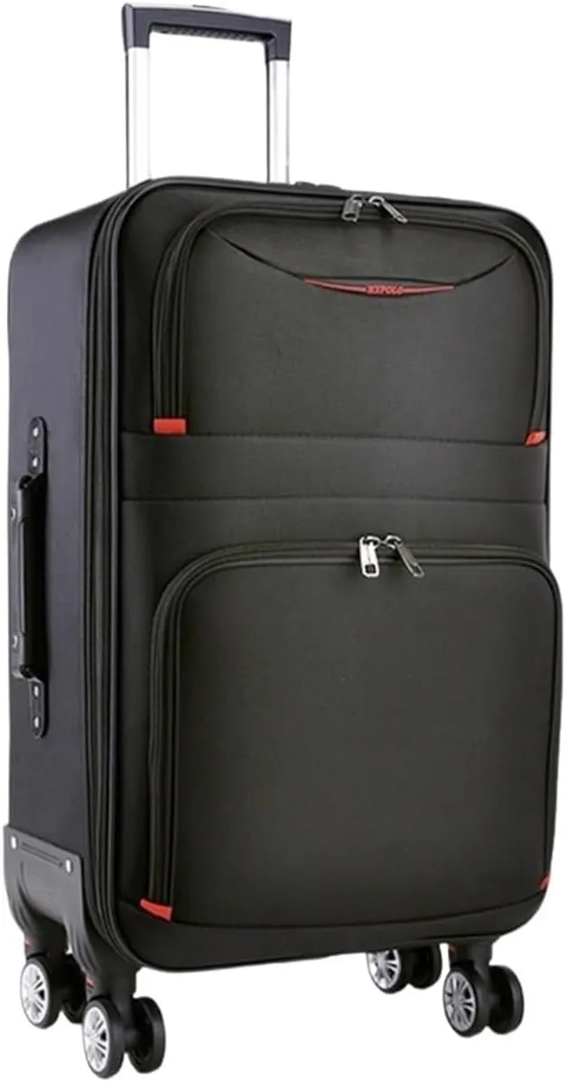 Luggage 2024 New Large Capacity Durable Luggage Sets Oxford Suitcase Women Girl Carry-On Boarding Travel 20/22/24/26/28 Suitcase(28 inch)