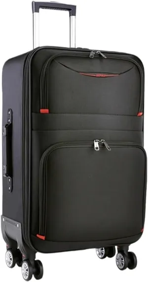 Luggage 2024 New Large Capacity Durable Luggage Sets Oxford Suitcase Women Girl Carry-On Boarding Travel 20/22/24/26/28 Suitcase(28 inch)
