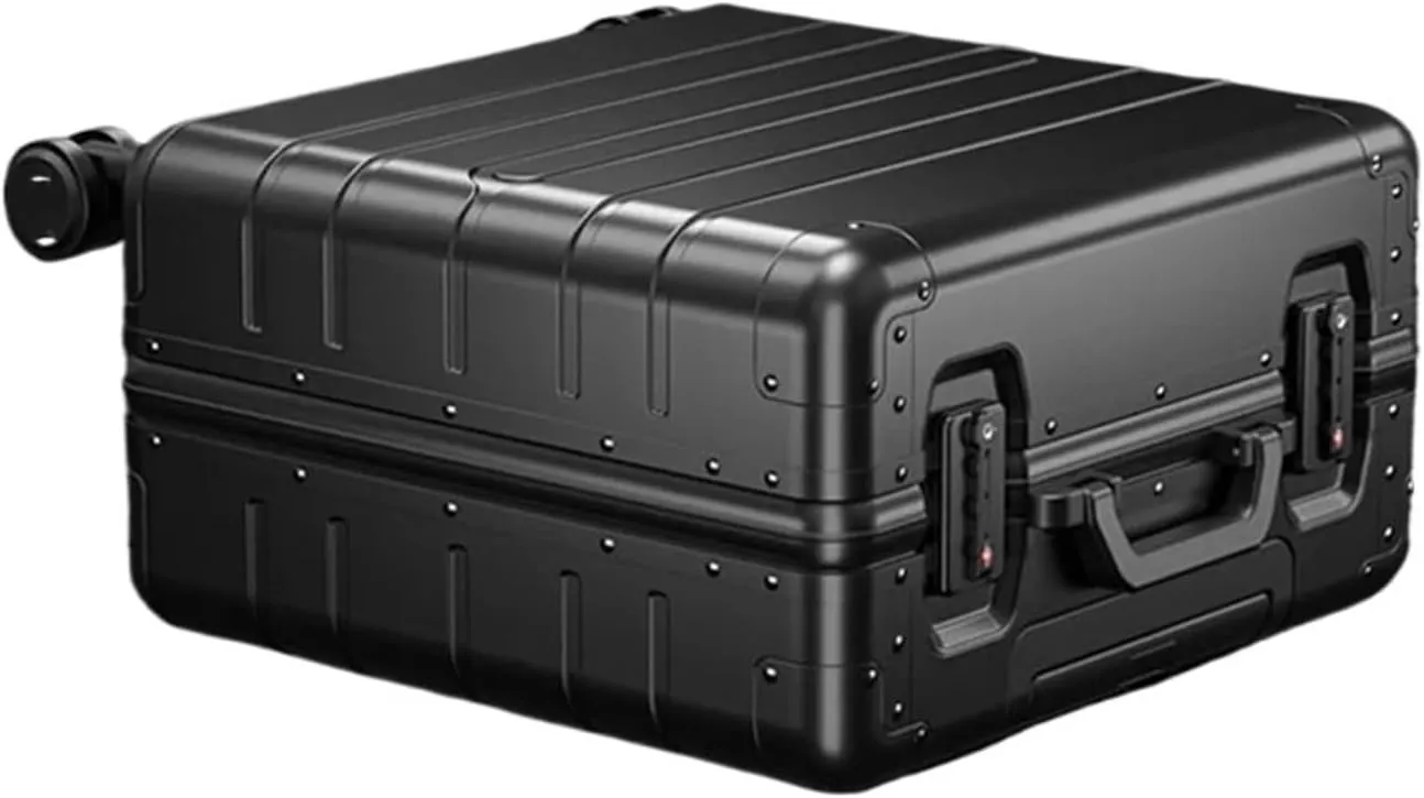 Luggage Carry-on Travel Luggage 18 Inches All Aluminum Magnesium Alloy Trolley Case Small Boarding Box Universal Wheel Suitcase Suitcase(6)