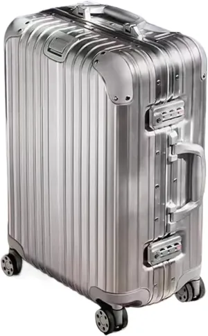 Luggage Suitcase Aluminum Metal Password Trolley Luggage Suitcase Trip Cabin Carry-on 20/24/28/32 Inch Travel Bags Suitcases Suitcase(Blue red,22 inch)