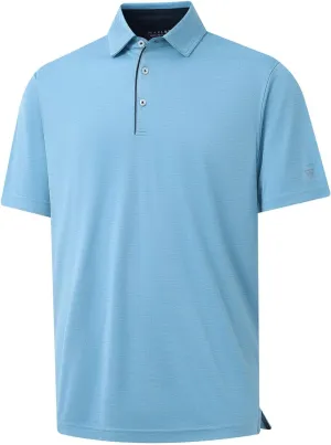 M MAELREG Mens Golf Shirt Short Sleeve Dry Fit Tech Moisture Wicking Performance Stylish Heather Collared Polo Shirts