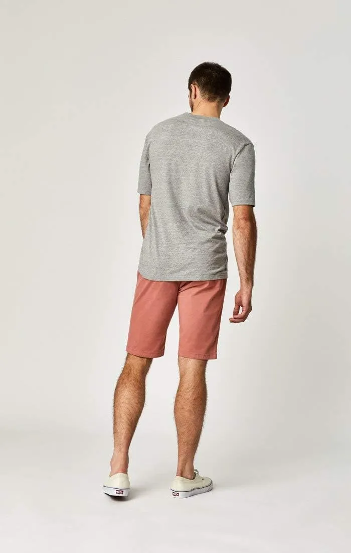 Mavi Men's Jacob Mid Rise Slim Twill Shorts