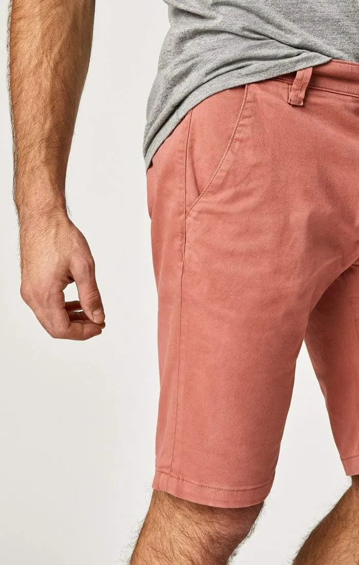 Mavi Men's Jacob Mid Rise Slim Twill Shorts