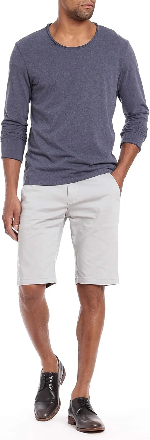 Mavi Men's Jacob Mid Rise Slim Twill Shorts