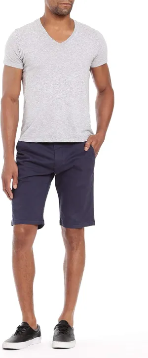 Mavi Men's Jacob Mid Rise Slim Twill Shorts