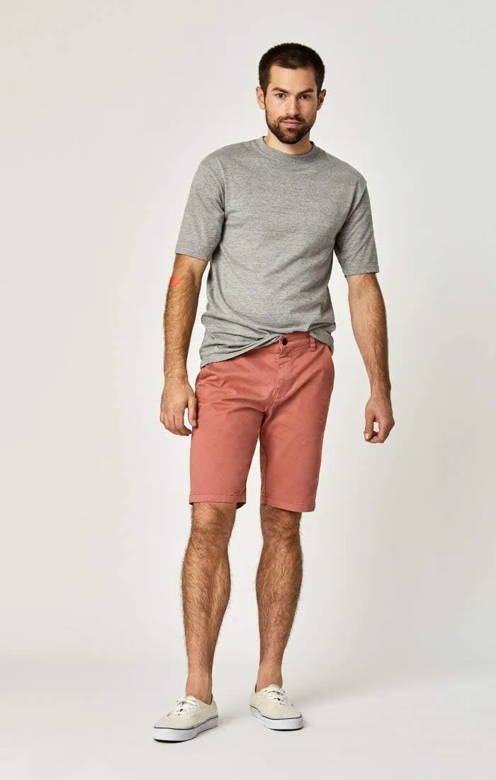 Mavi Men's Jacob Mid Rise Slim Twill Shorts