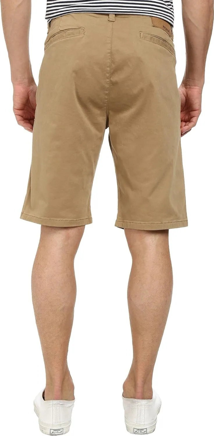 Mavi Men's Jacob Mid Rise Slim Twill Shorts