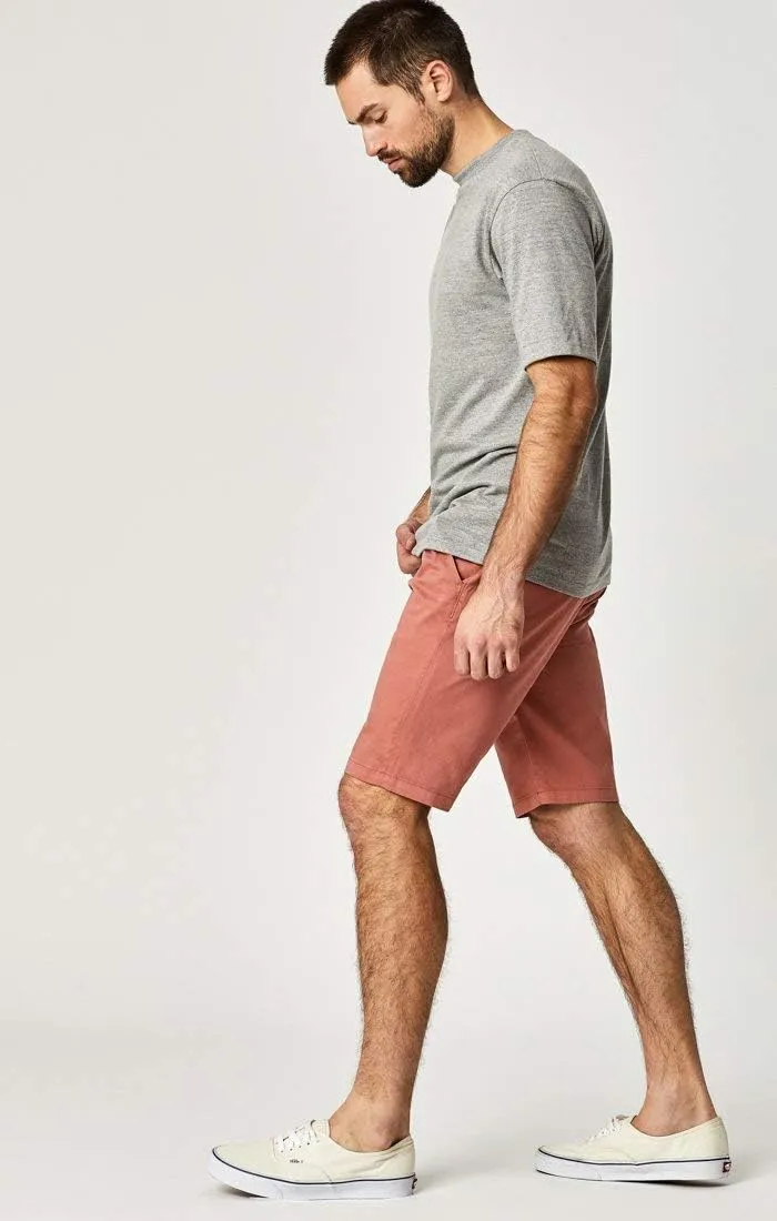 Mavi Men's Jacob Mid Rise Slim Twill Shorts