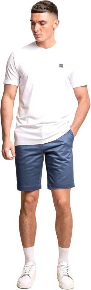 Mens Cotton Slim Fit Shorts Casual Above Knee Daily Chino
